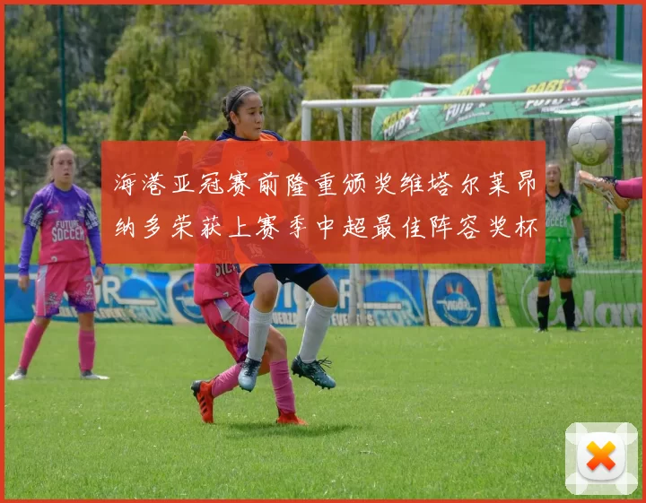 海港亚冠赛前隆重颁奖维塔尔莱昂纳多荣获上赛季中超最佳阵容奖杯